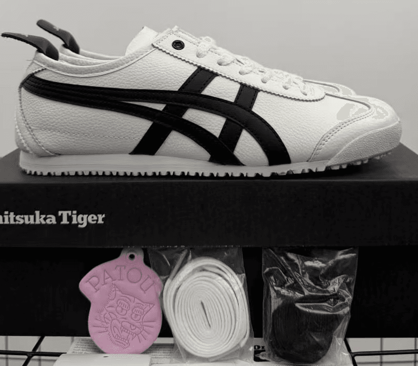 ONITSUKA TIGER WHITE BLACK